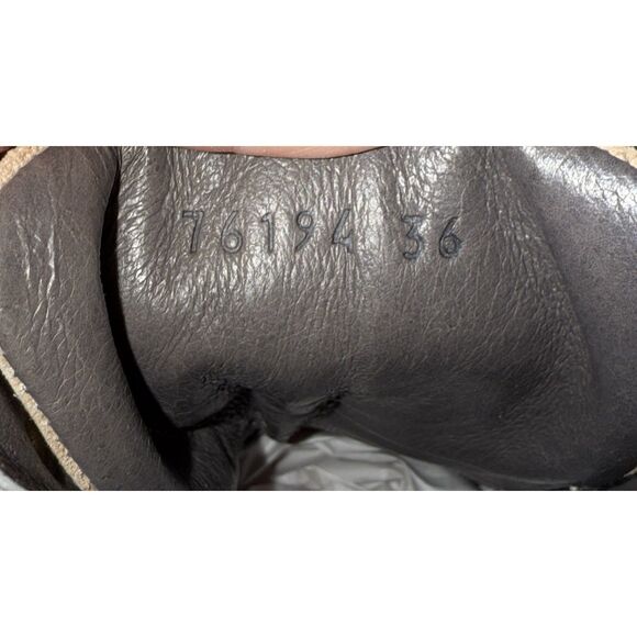 Softwaves Sahara Boots Leather Suede Ribbon Tie Chunky Lug Combat Boho Tan 36/6 - Picture 9 of 16